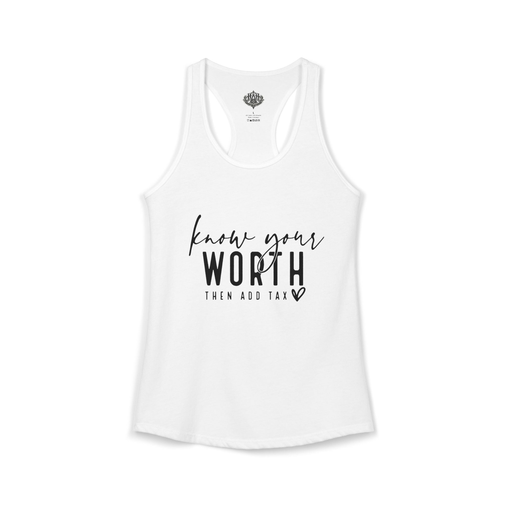 UT: Know Your Worth Razorback TankTop
