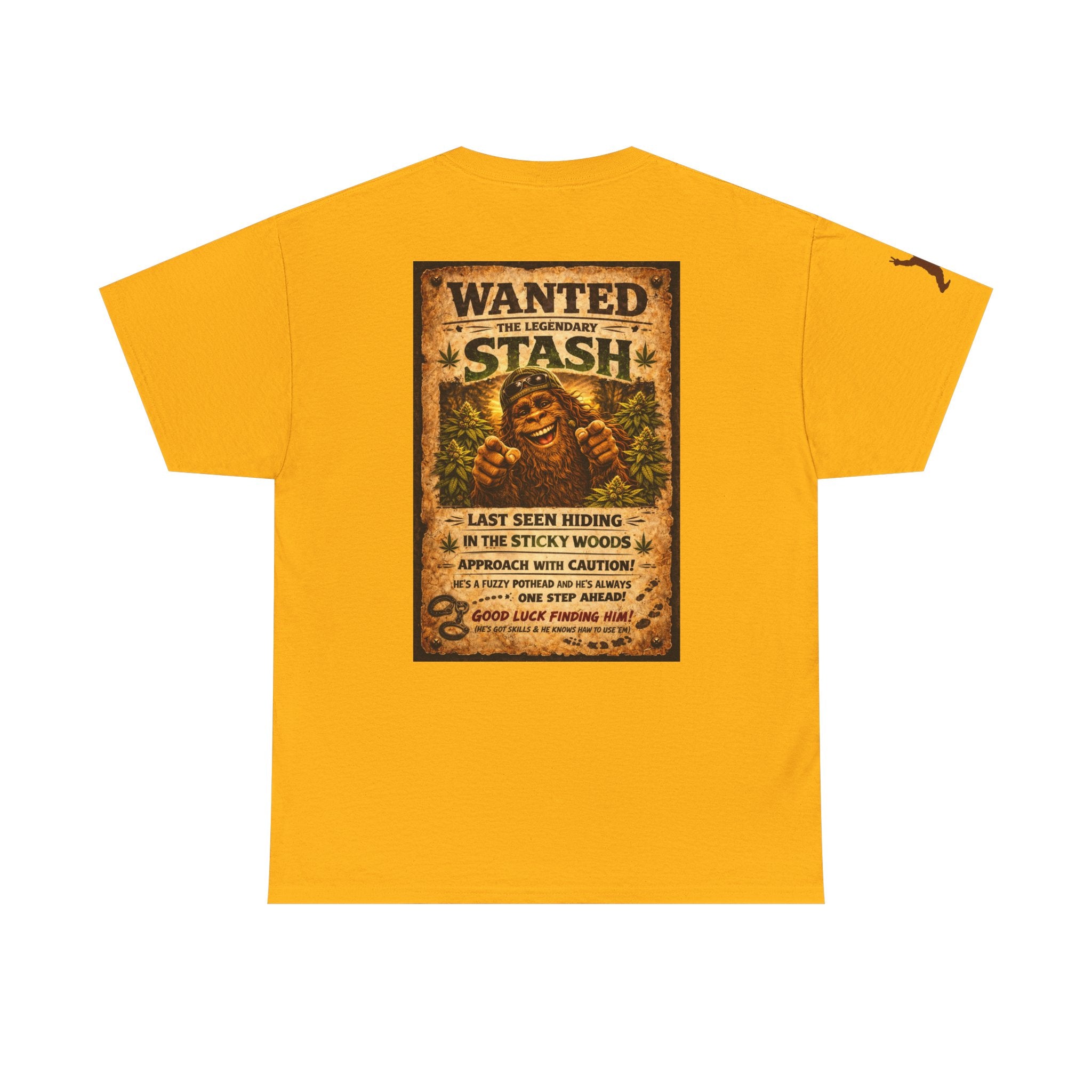 A420: Stash T-Shirt — 'WANTED: The Legendary Stash' Vintage Poster Graphic Tee