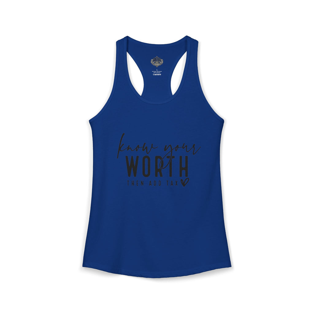UT: Know Your Worth Razorback TankTop