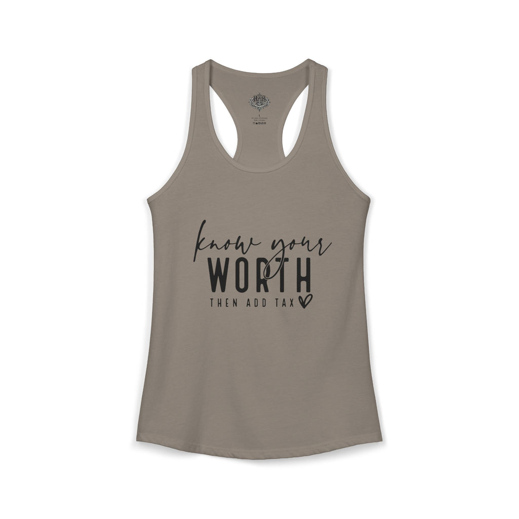 UT: Know Your Worth Razorback TankTop