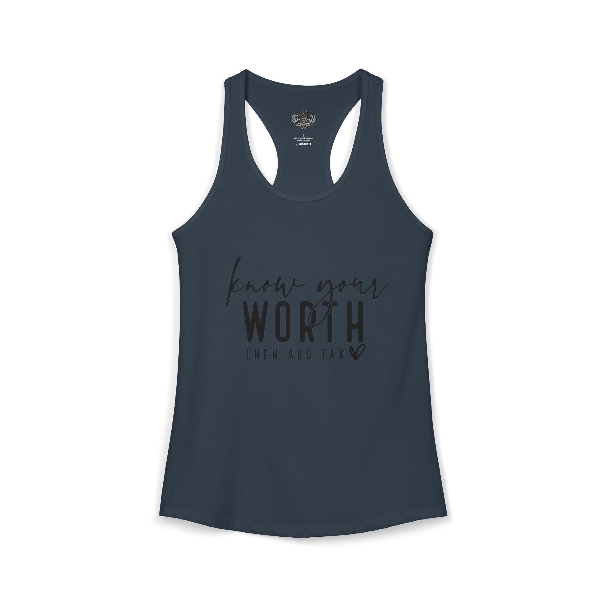 UT: Know Your Worth Razorback TankTop