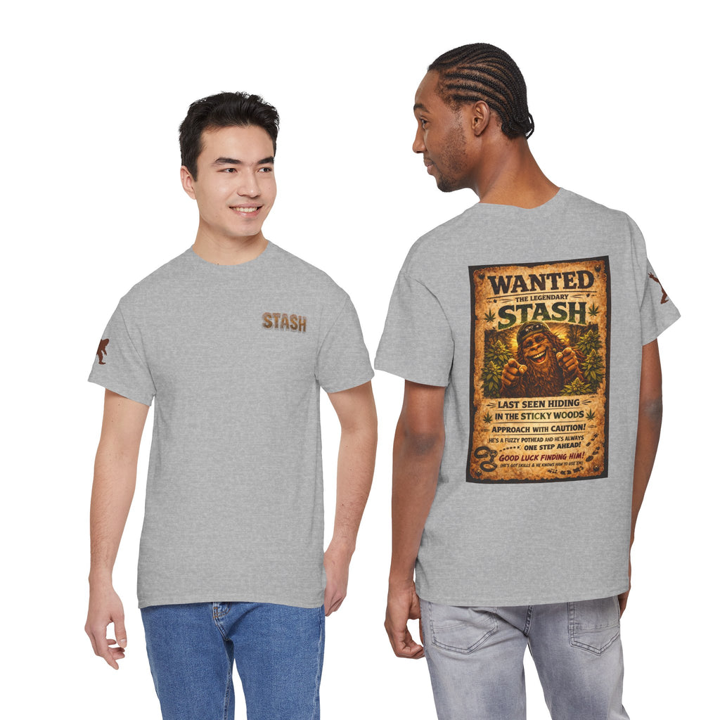 A420: Stash T-Shirt — 'WANTED: The Legendary Stash' Vintage Poster Graphic Tee
