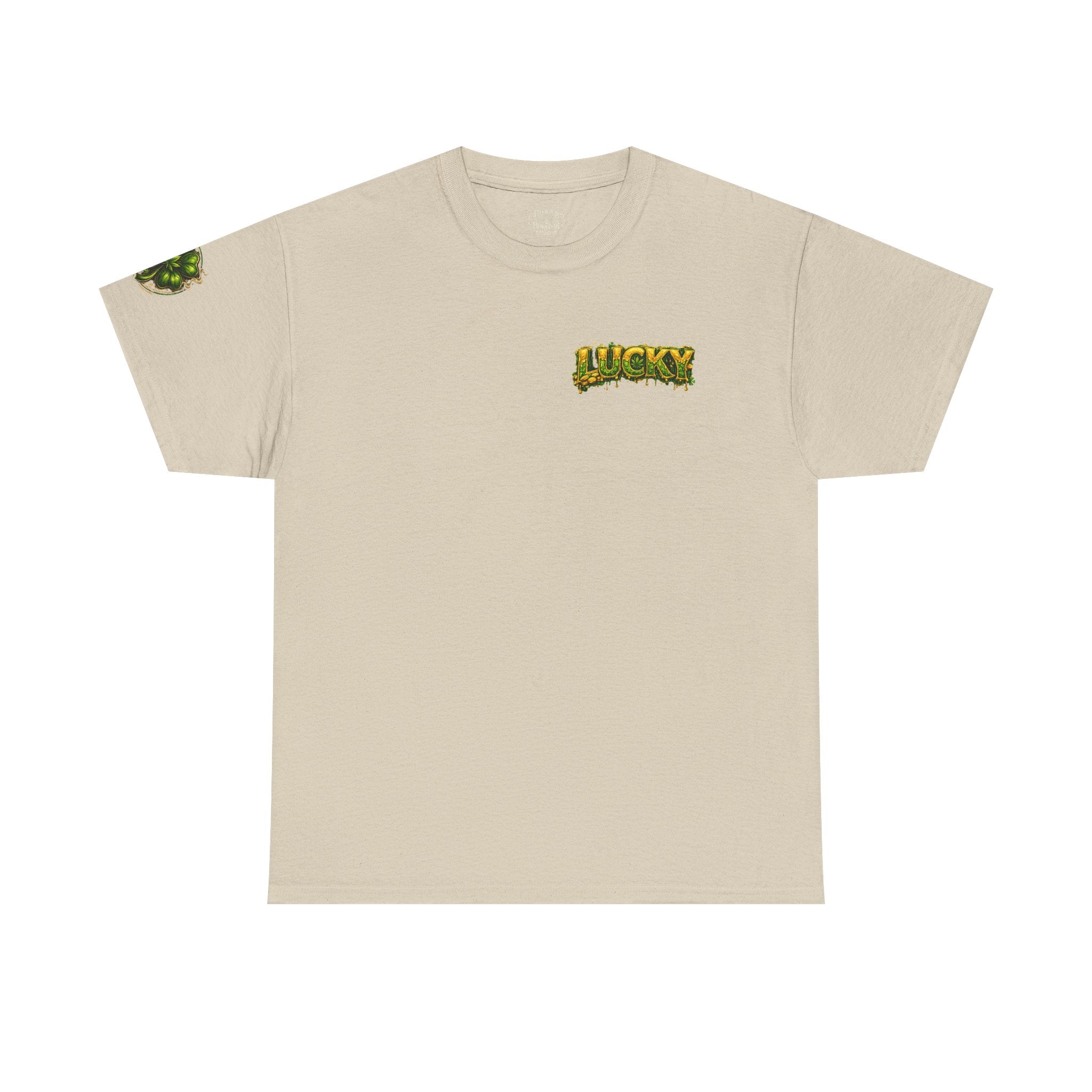 A420: Lucky Leprechaun Wanted Poster T‑Shirt