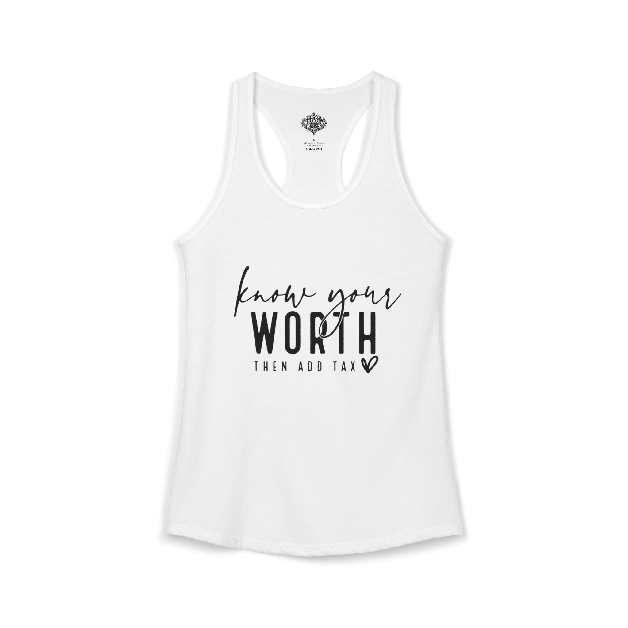 UT: Know Your Worth Razorback TankTop