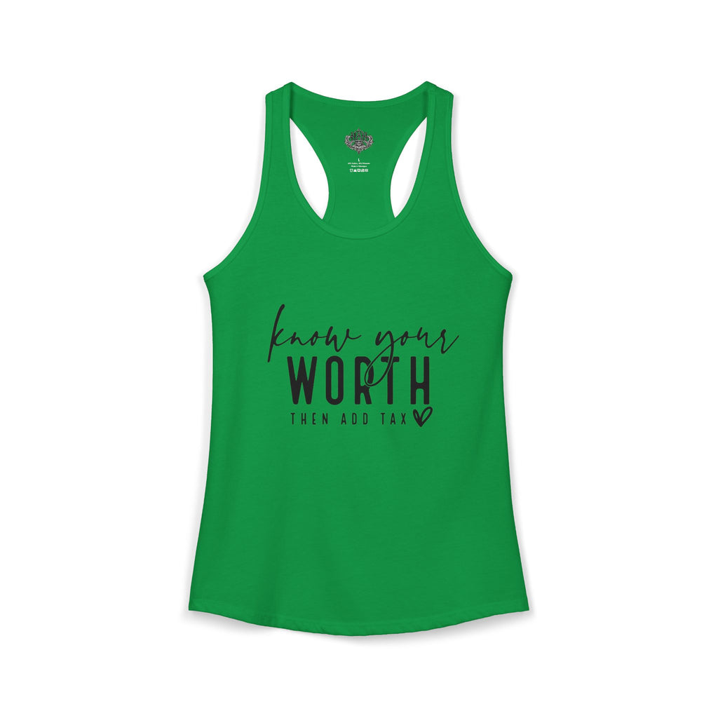 UT: Know Your Worth Razorback TankTop