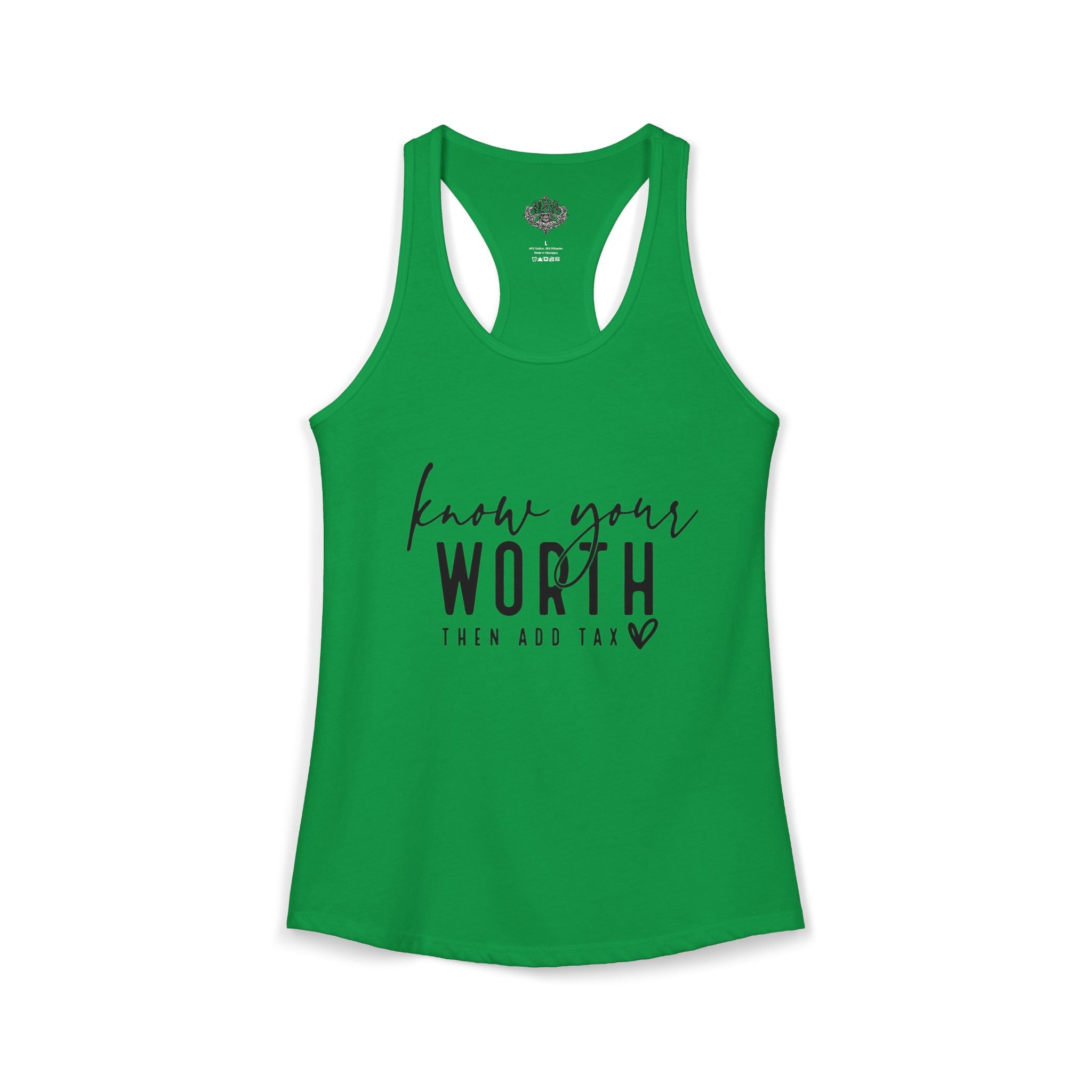 UT: Know Your Worth Razorback TankTop