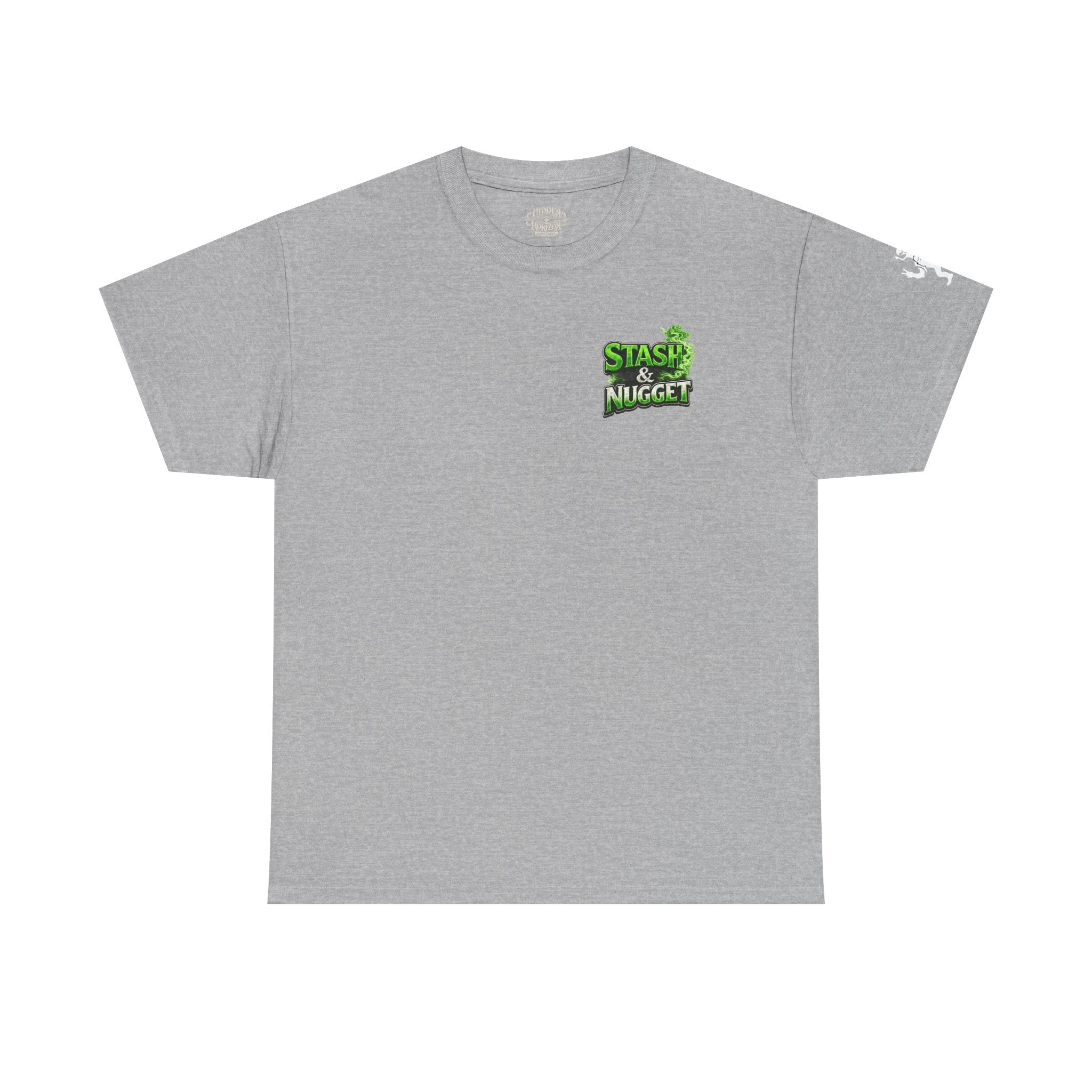 SN Stash Nugget Graphic Tee — "Hide & Seek" Retro Skate Streetwear T‑Shirt