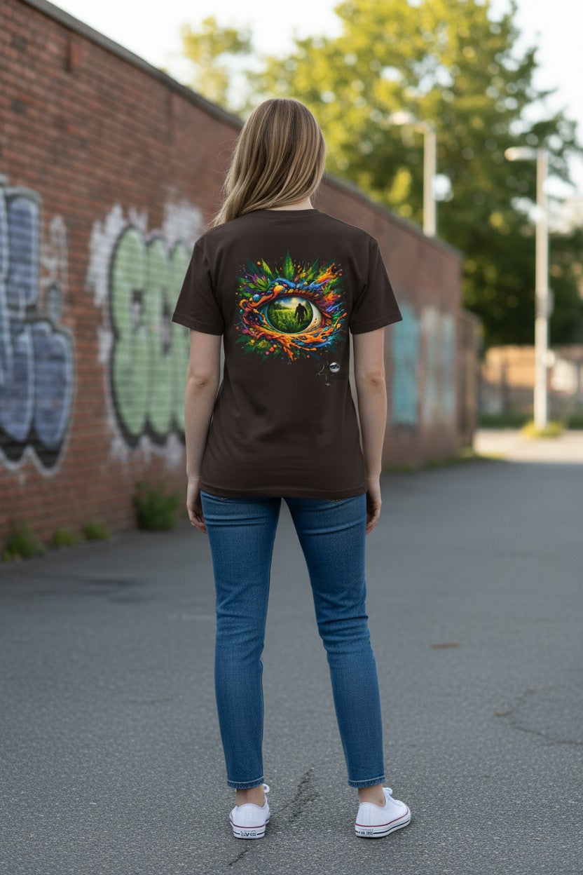 TW: The Watcher Graphic Tee — Psychedelic Eye Band T-Shirt