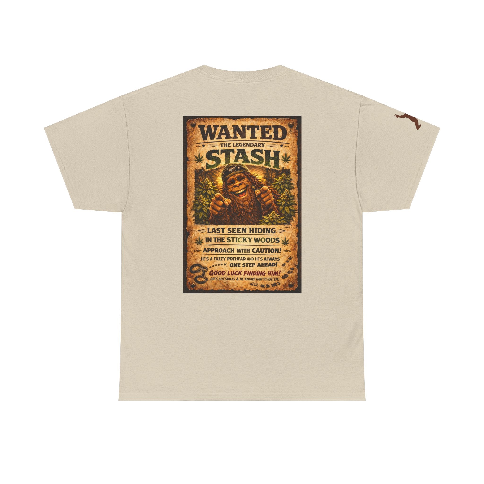A420: Stash T-Shirt — 'WANTED: The Legendary Stash' Vintage Poster Graphic Tee