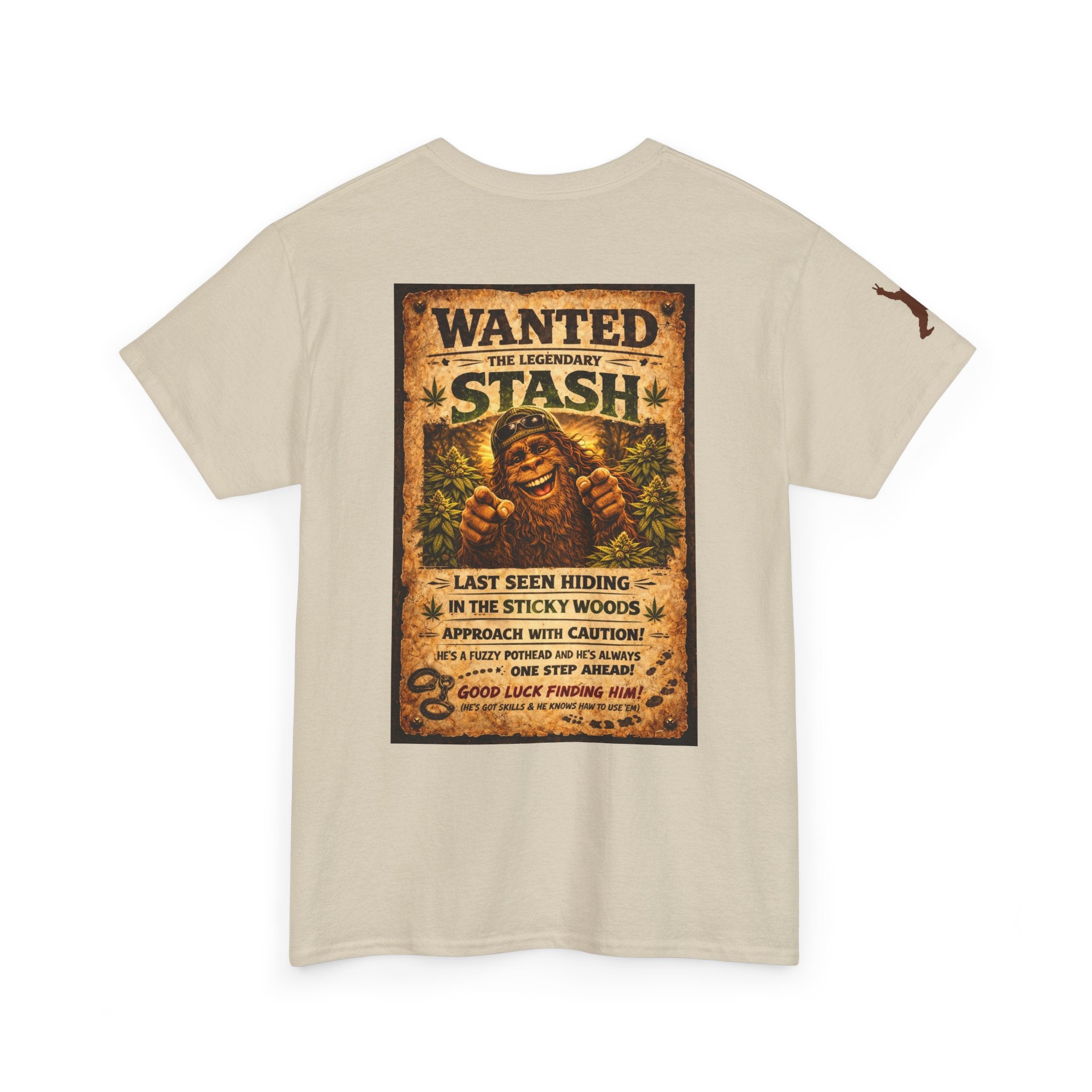 A420: Stash T-Shirt — 'WANTED: The Legendary Stash' Vintage Poster Graphic Tee