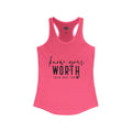 UT: Know Your Worth Razorback TankTop