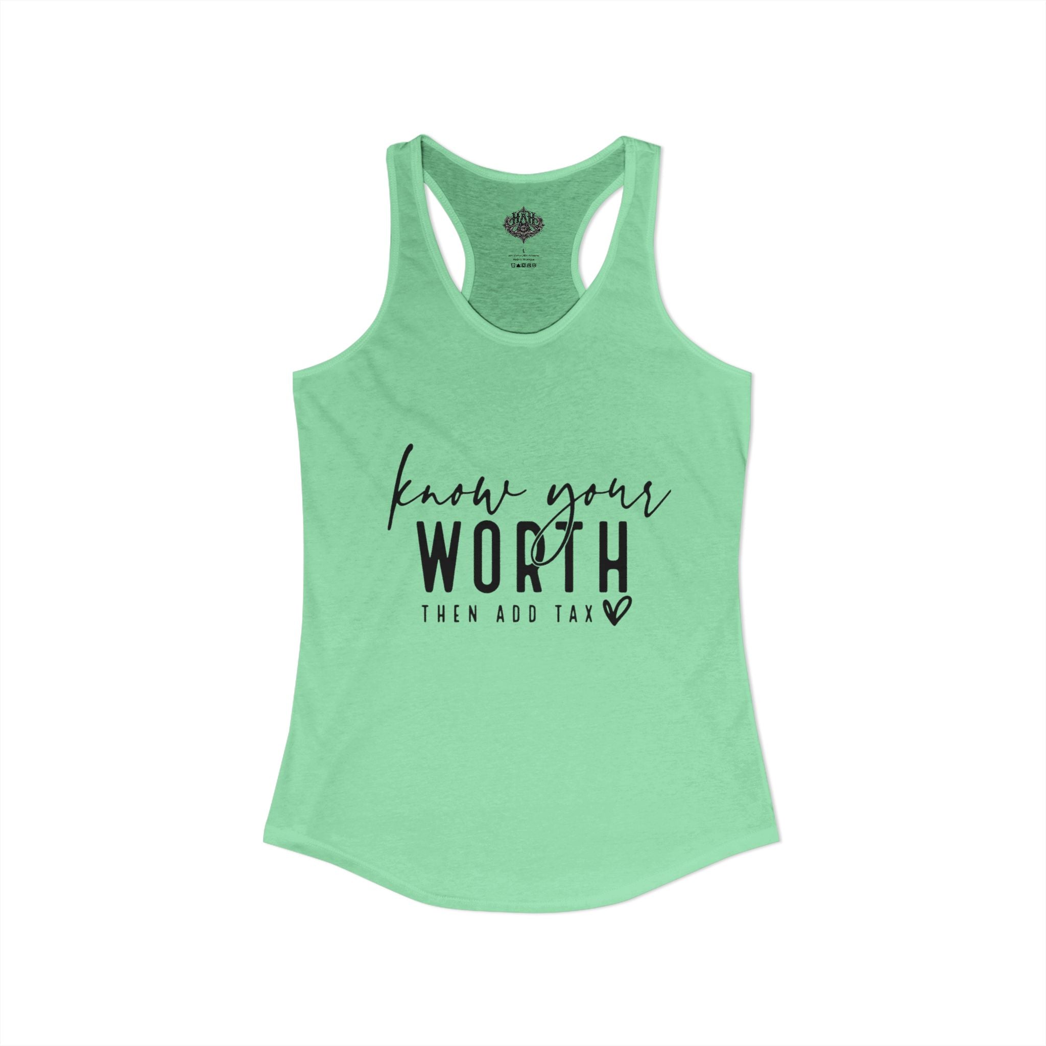 UT: Know Your Worth Razorback TankTop