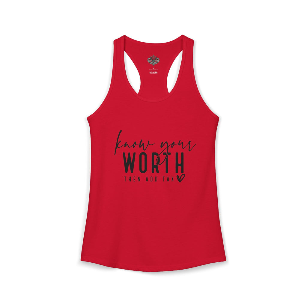 UT: Know Your Worth Razorback TankTop