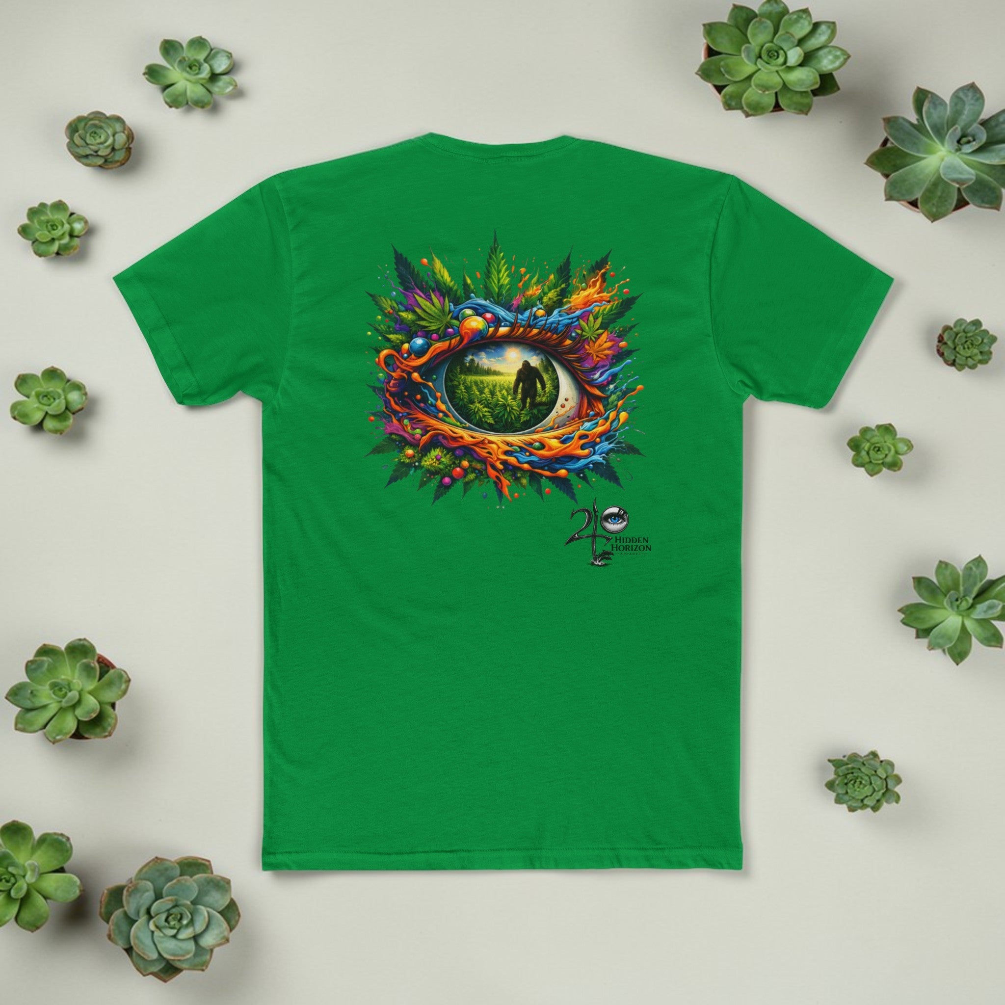 TW: The Watcher Graphic Tee — Psychedelic Eye Band T-Shirt
